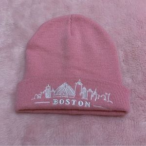 Pink Boston Hat